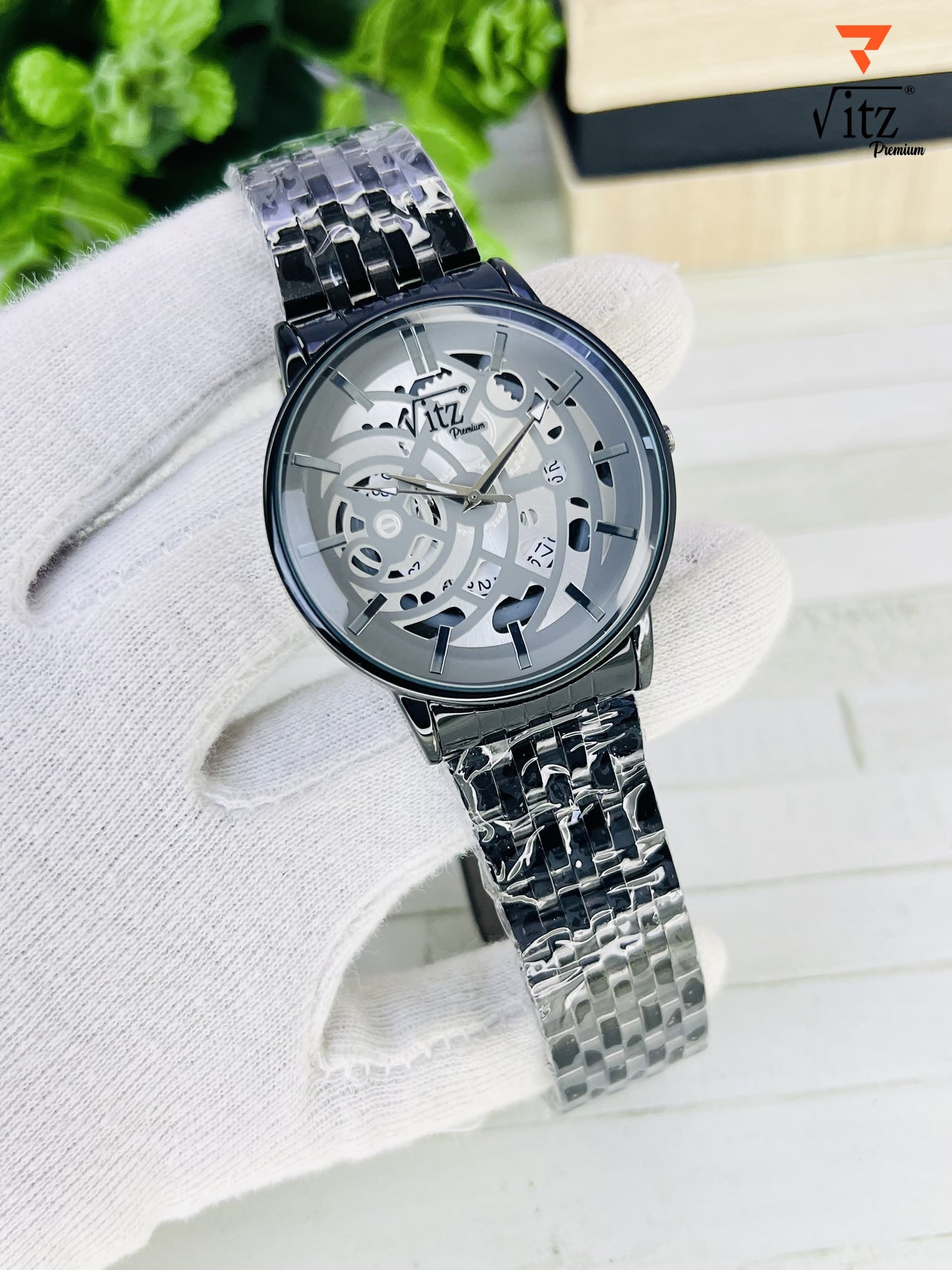 Eclipse Skeleton Watch