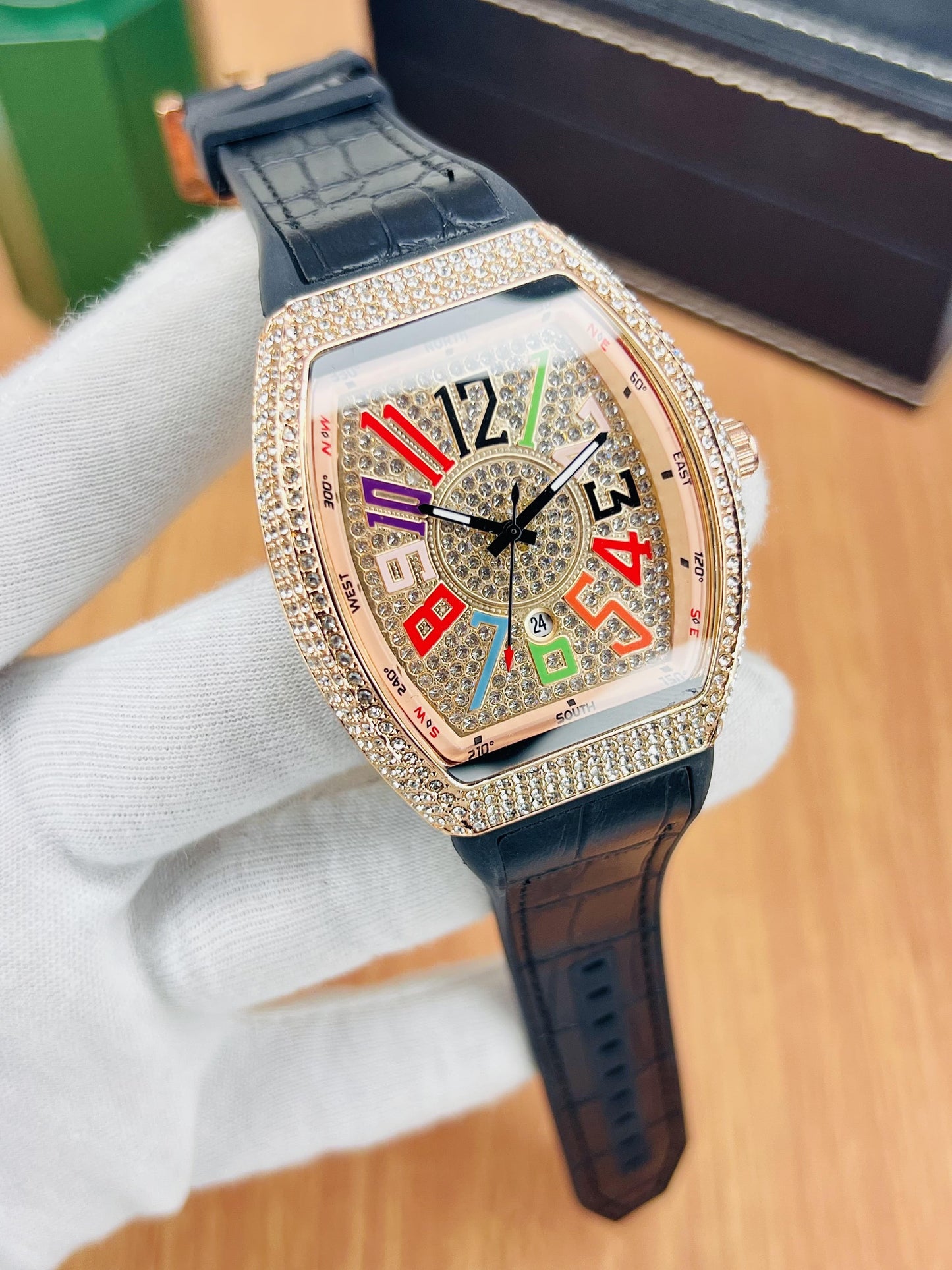 Diamond-Encrusted