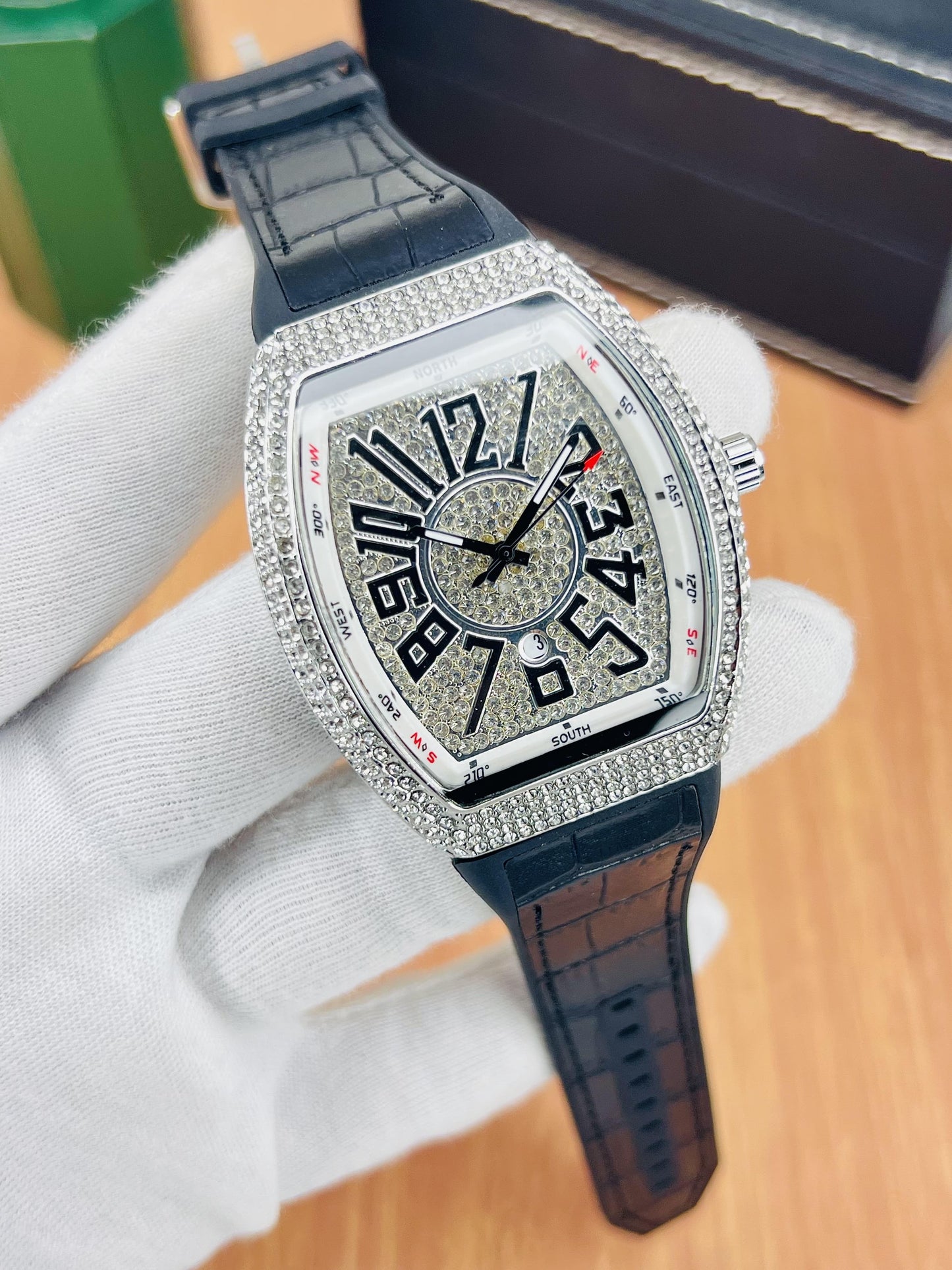Diamond-Encrusted