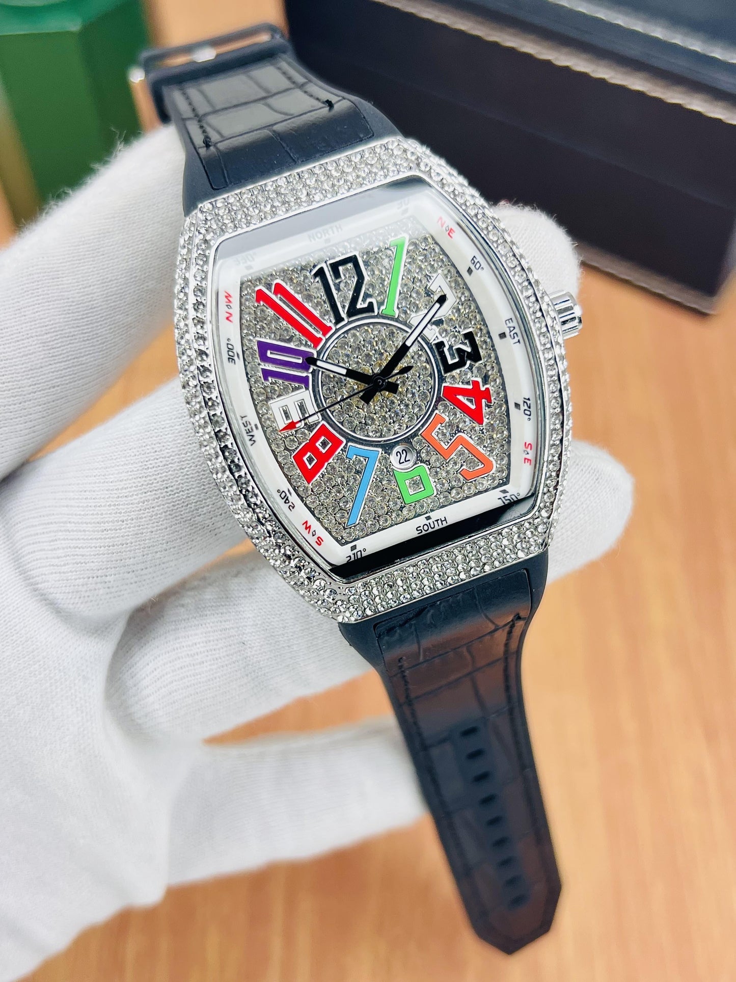 Diamond-Encrusted