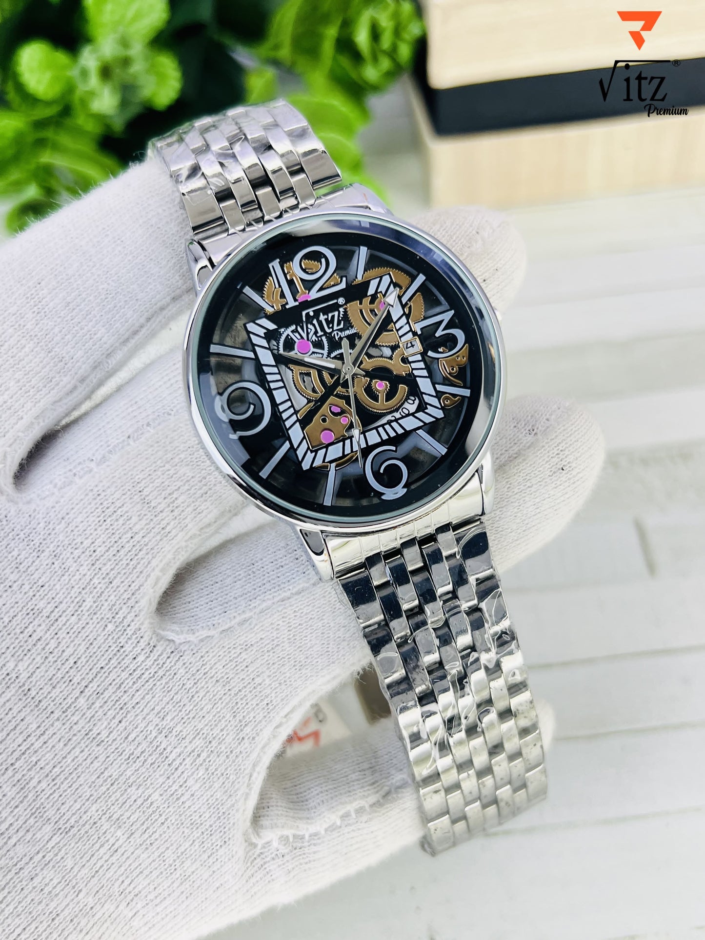 Eclipse Skeleton Watch