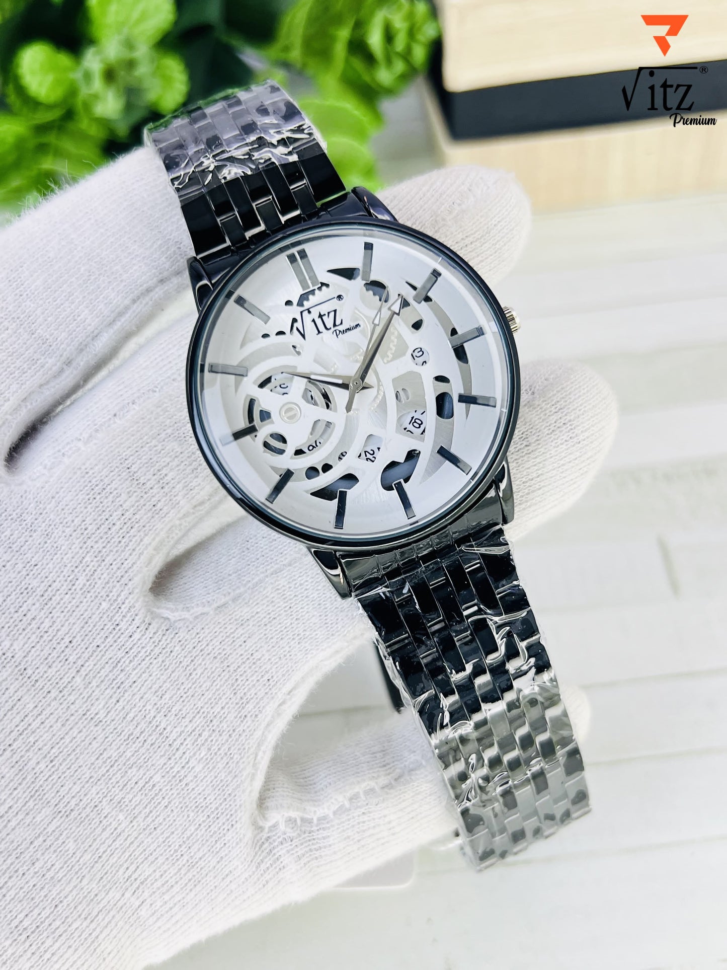 Eclipse Skeleton Watch