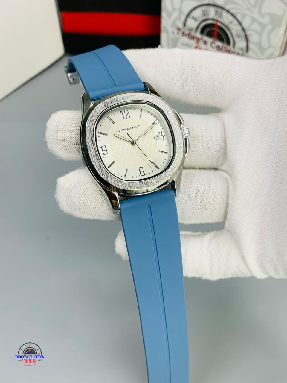 Universe Point Classic Silicone Strap Watch