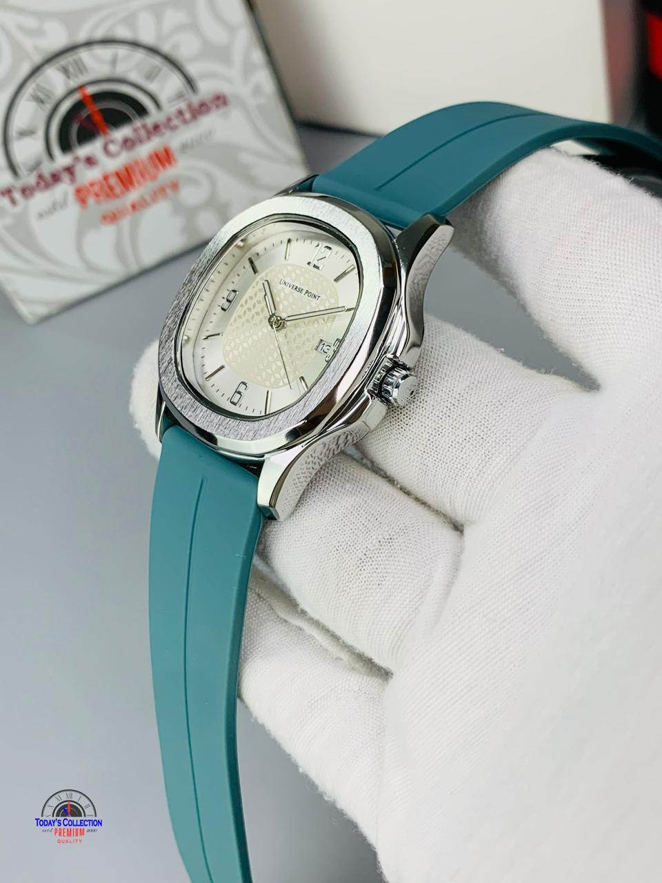 Universe Point Classic Silicone Strap Watch