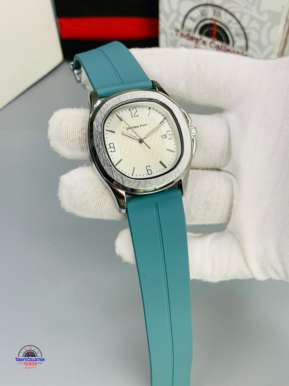 Universe Point Classic Silicone Strap Watch