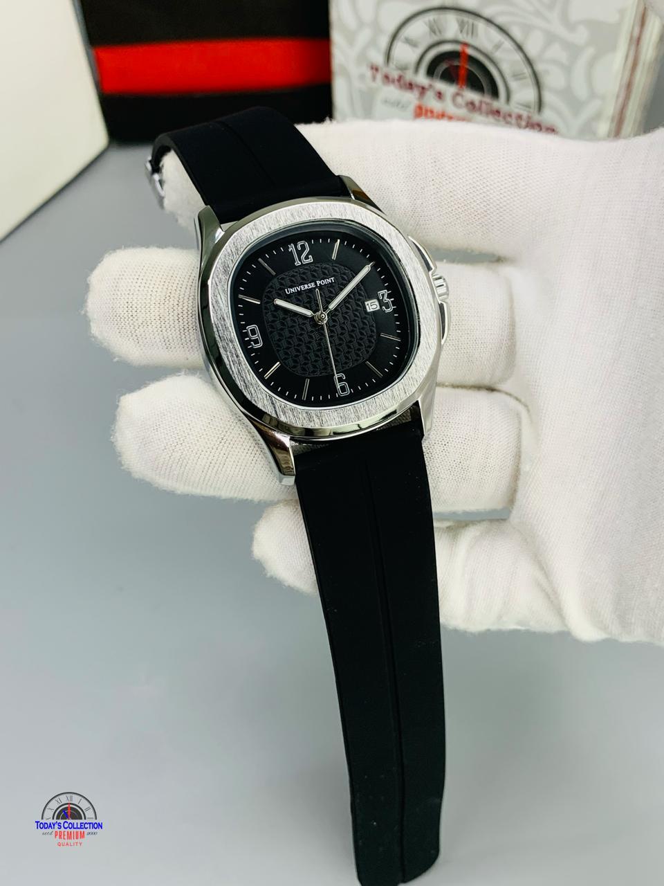 Universe Point Classic Silicone Strap Watch